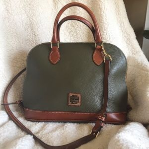 AUTHENTIC DOONEY & BOURKE CROSS BODY OLIVE PURSE